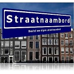 straatnaambord cadeau